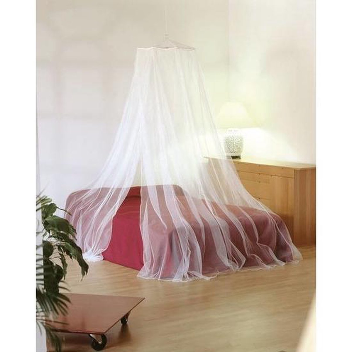 Tesa Klamboe/muskietennet 2-persoons Met Ophanghaak - Klamboes - Wit