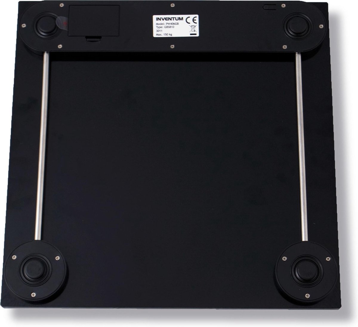 Inventum Pw406gb Personenweegschaal - Zwart