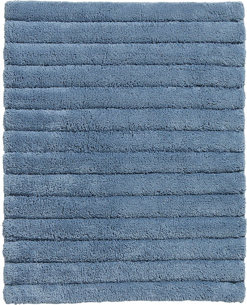 Seahorse Board Badmat - 50 X 60 Cm - Denim - Blauw