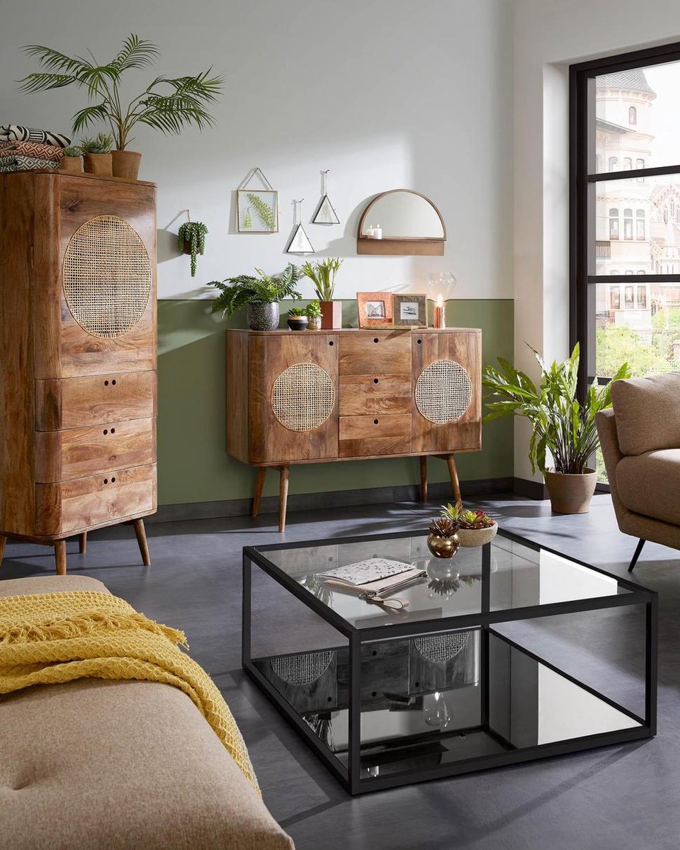 Kave Home Blackhill Salontafel - Zwart