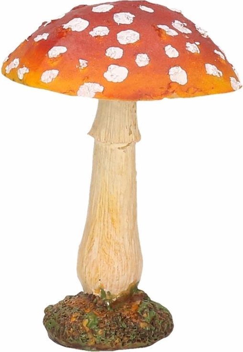 1 Set Van 3 Decoratie Paddestoelen - Tuinbeeldjes / Herfstdecoratie