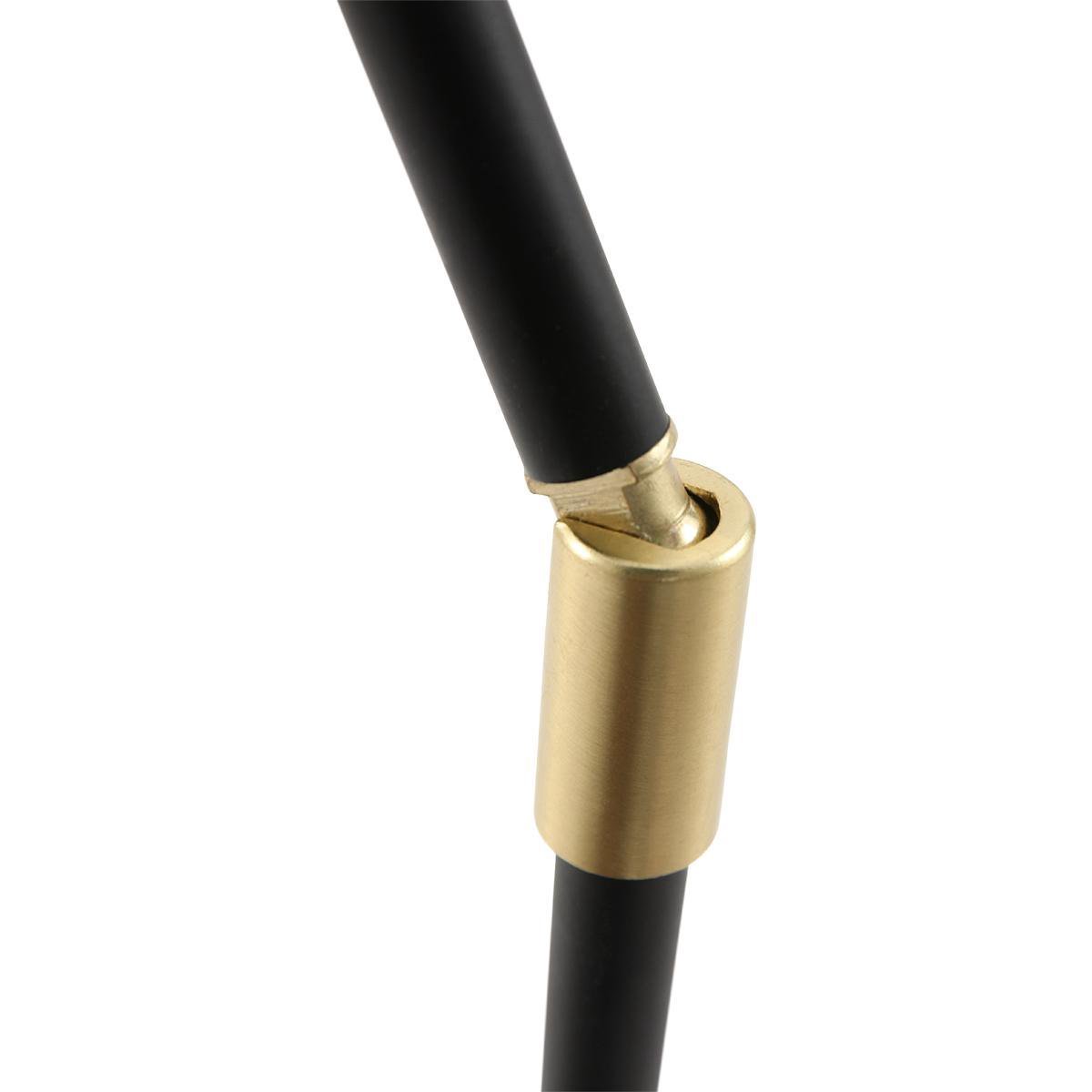 Light & Living - Light & Living Borre Vloerlamp - - Zwart