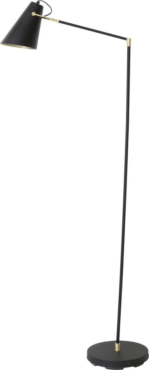 Light & Living - Light & Living Borre Vloerlamp - - Zwart