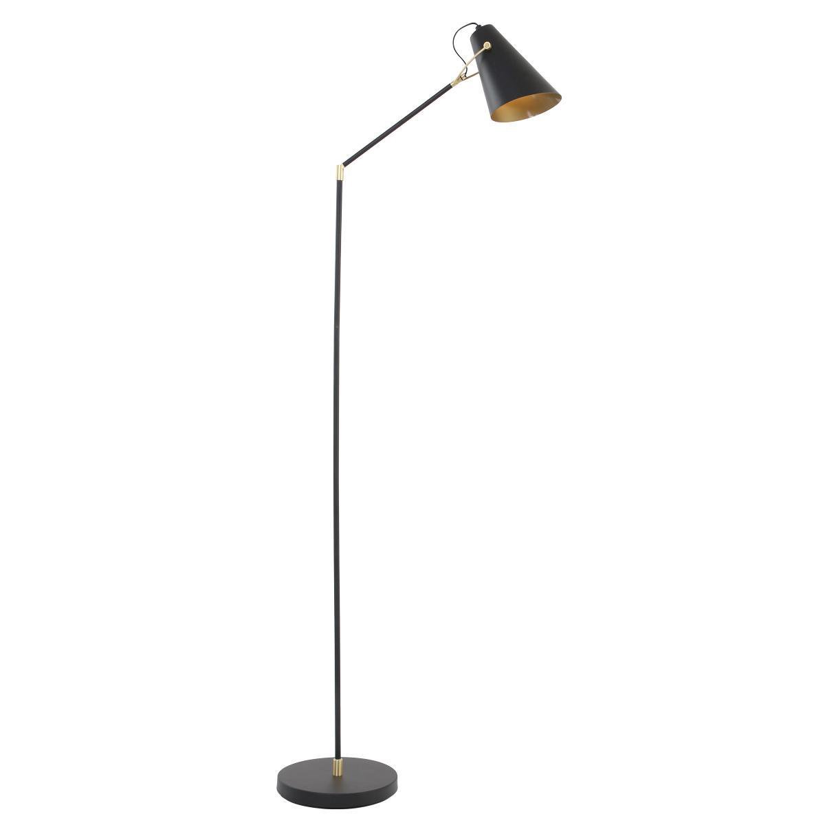 Light & Living - Light & Living Borre Vloerlamp - - Zwart