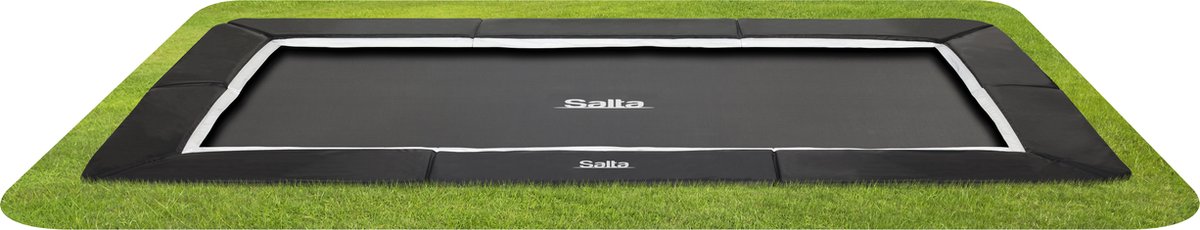 Salta Trampoline - Royal Base Ground - 244 X 396 Cm - Zwart