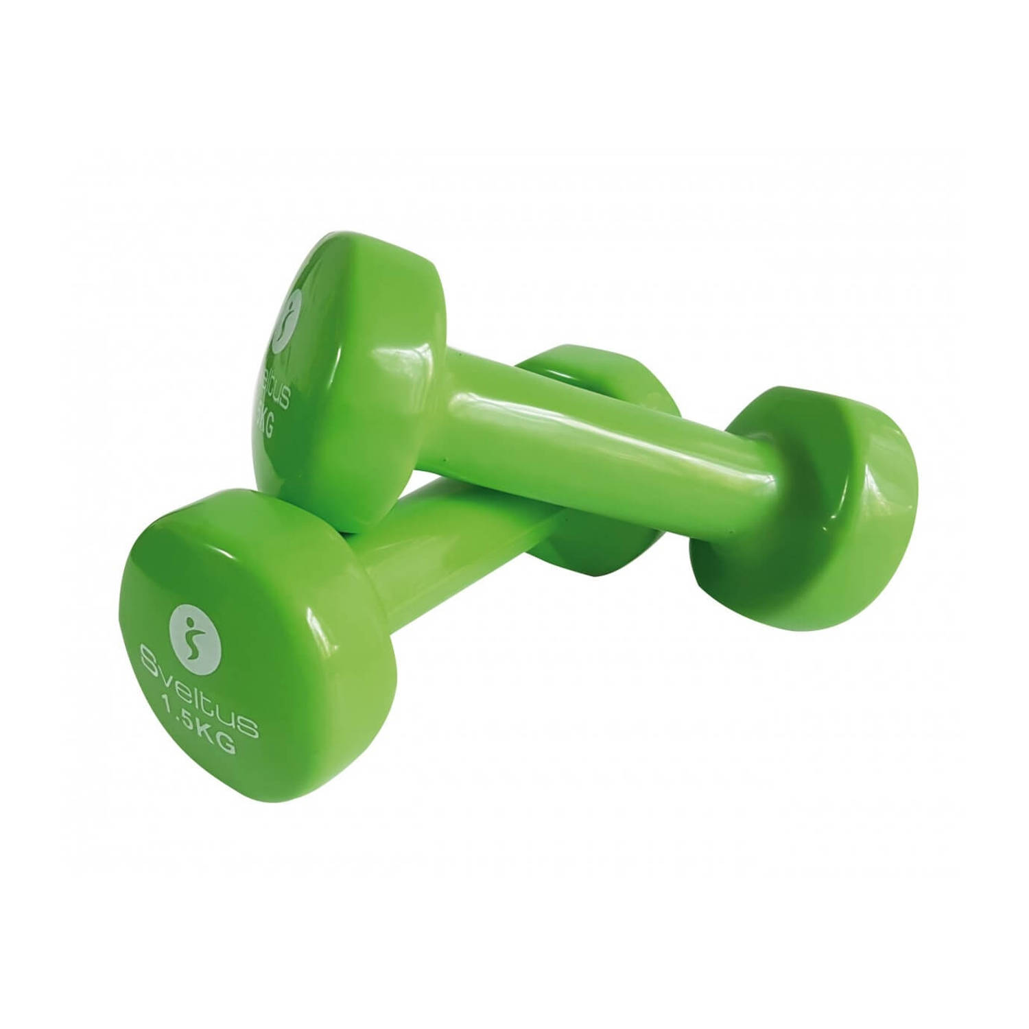 Sveltus Dumbbell Epoxy 2 X 1,5 Kg - Groen