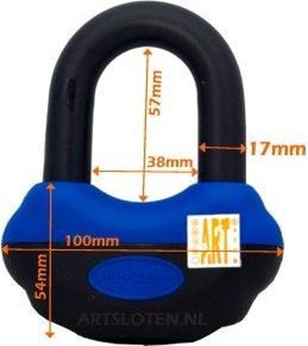 Pro-Tect Kettingslot 1500 X 11,5 Mm - Zwart