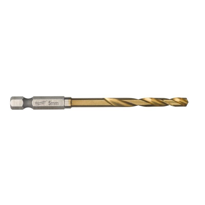 Milwaukee Metaalboor Shockwave HSS-G Ti. 5mm -1pc - 48894712