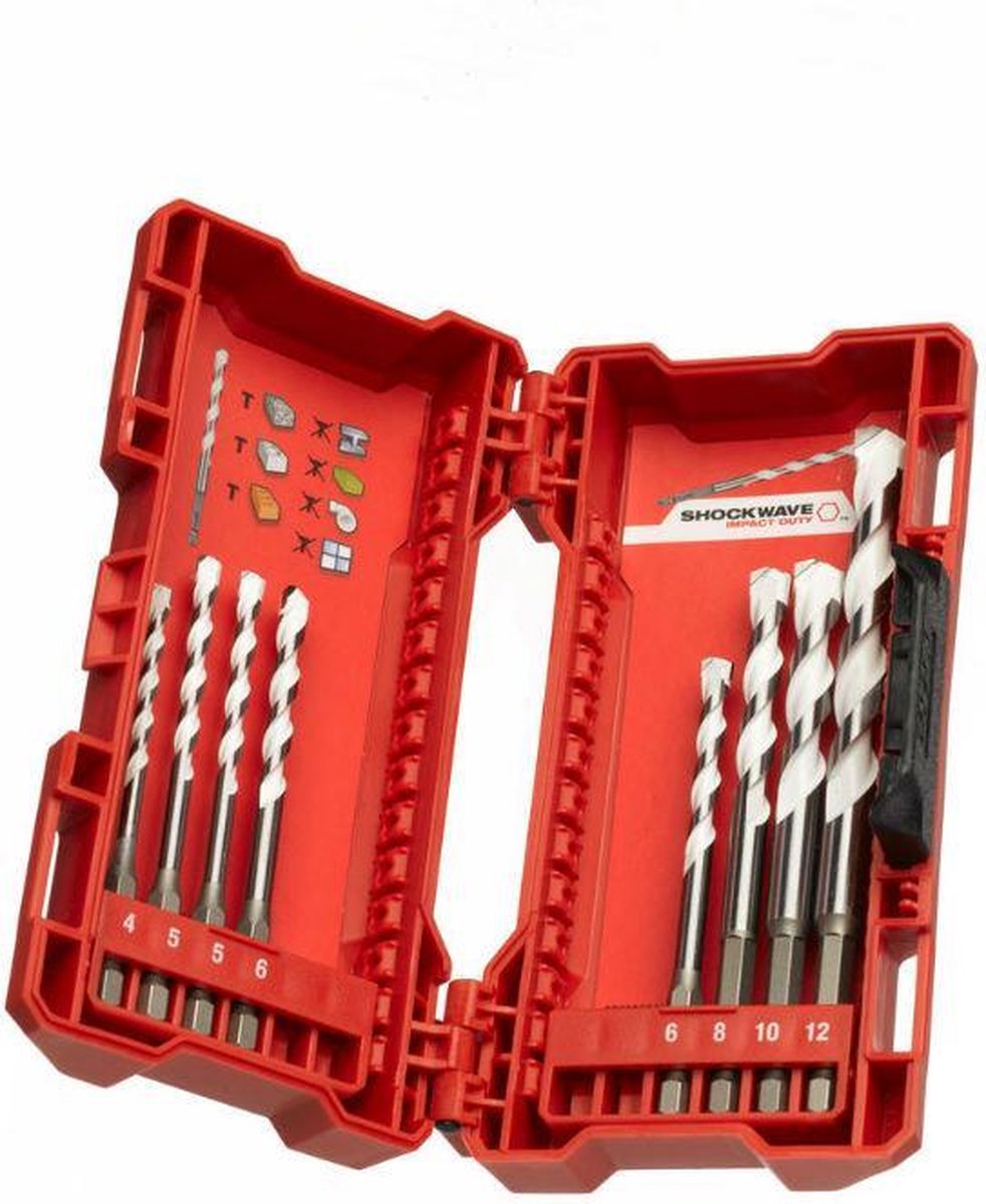 Milwaukee Multi materiaalboor - 7pc set - 4932471112