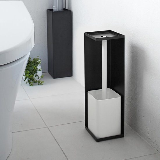 Yamazaki Tower Dichte Reserverolhouder - Zwart
