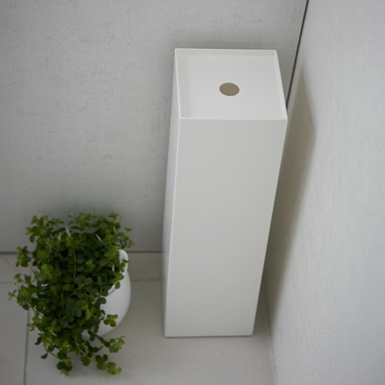 Yamazaki Tower Dichte Reserverolhouder - Zwart