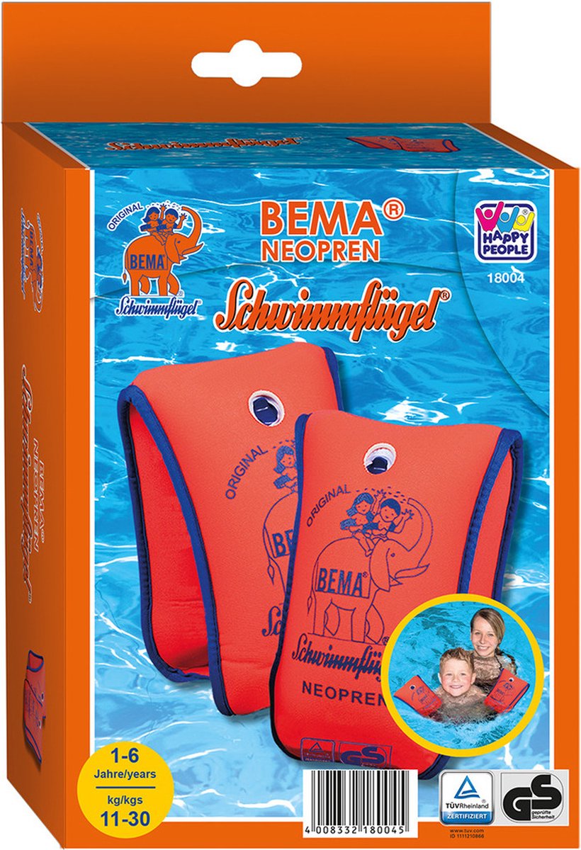 Bema Zwembandjes Neopreen - Oranje