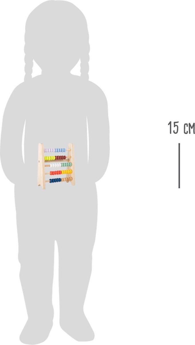 Small Foot Houten Telraam - 13 X 5 X 15 Cm