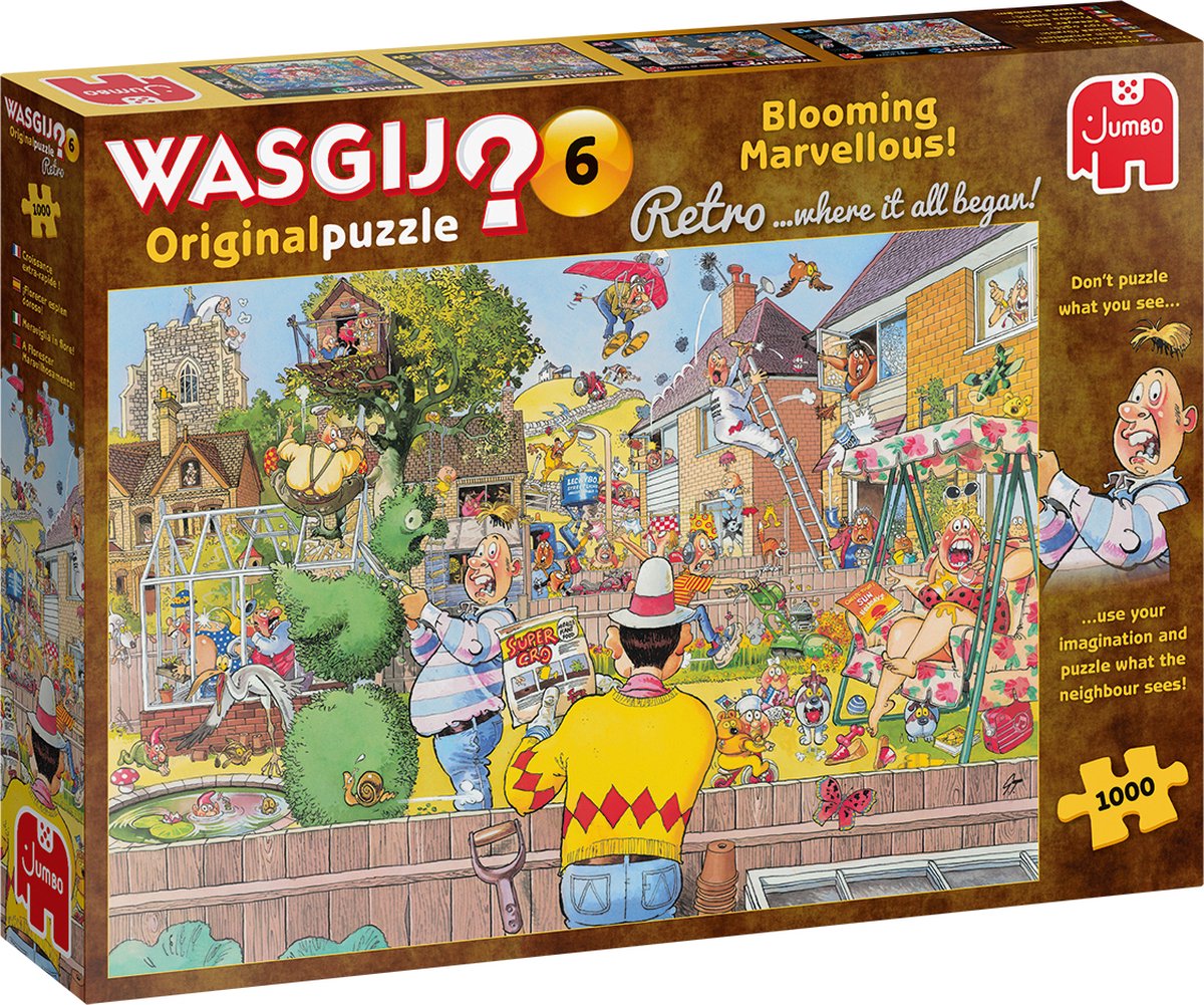 Top1Toys Puzzel Wasgij Retro Original 6 Jan 1000 Stukjes