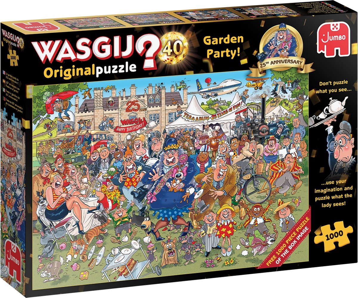 Top1Toys Puzzel Wasgij Original 40 Juni 2x 1000 Stukjes