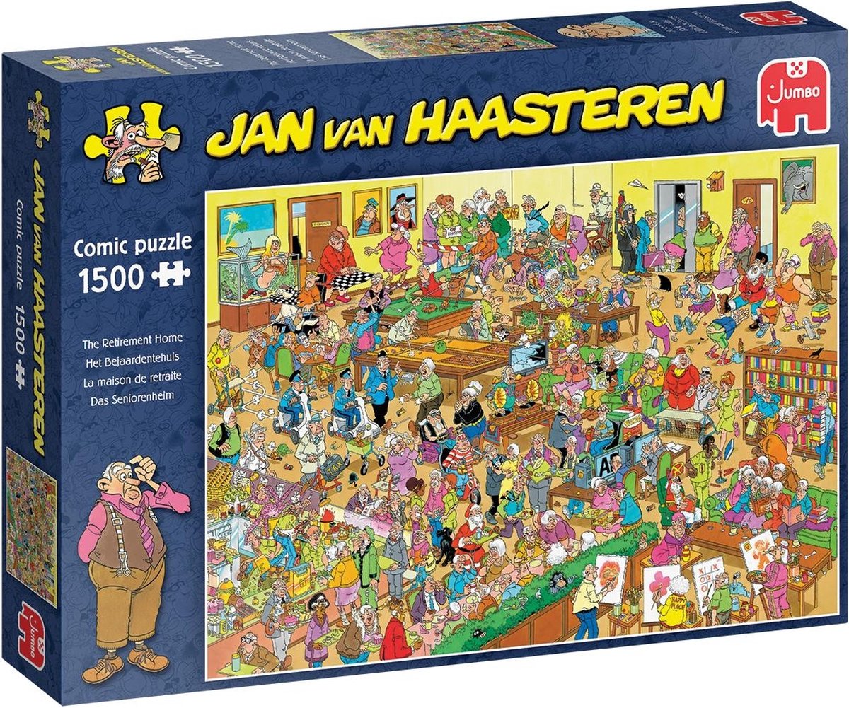 Top1Toys Puzzel Jan Van Haasteren Mei 1500 Stukjes
