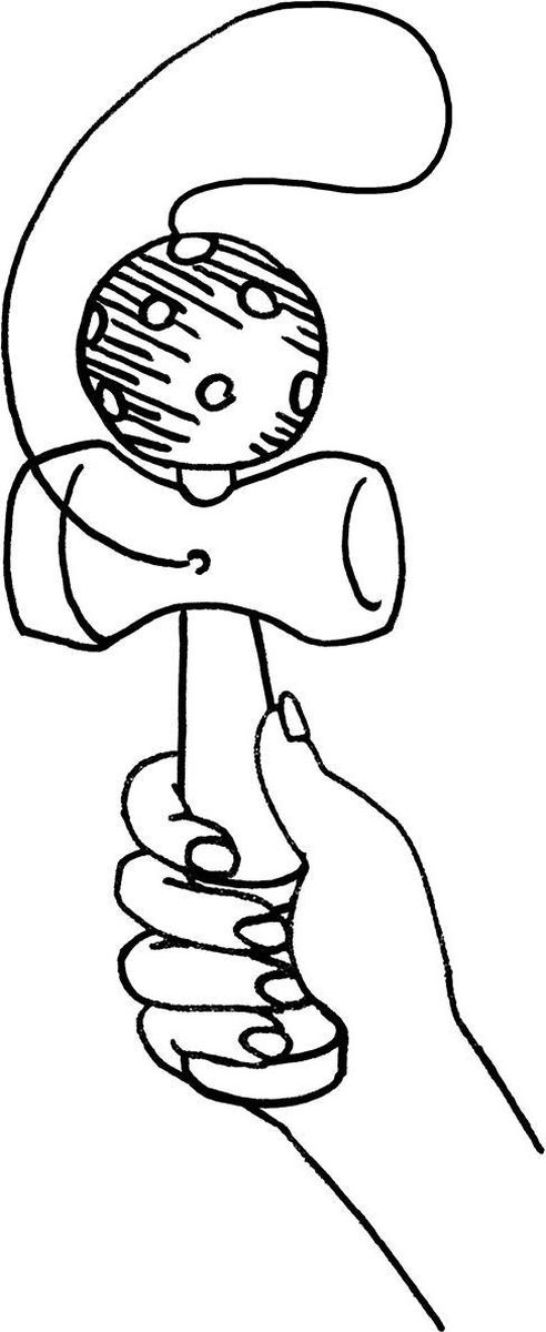 Goki Behendigheidsspel Kendama 17 cm