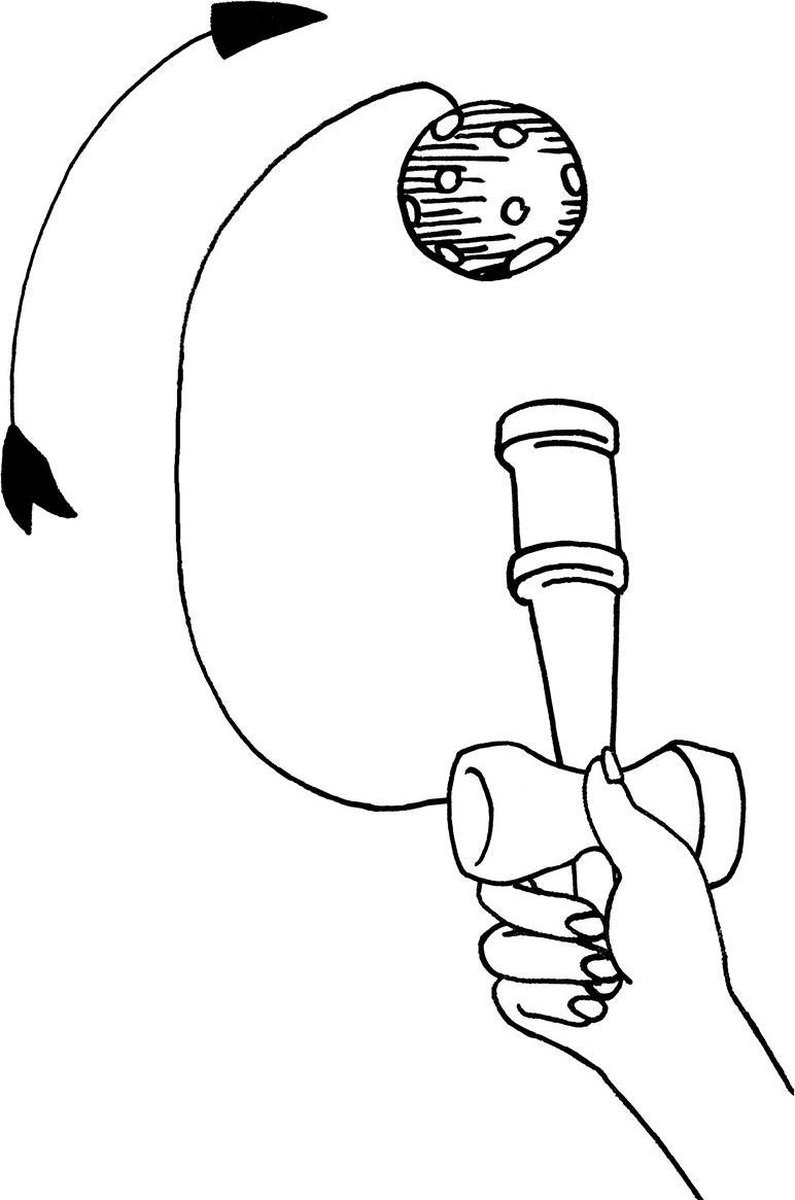 Goki Behendigheidsspel Kendama 17 cm