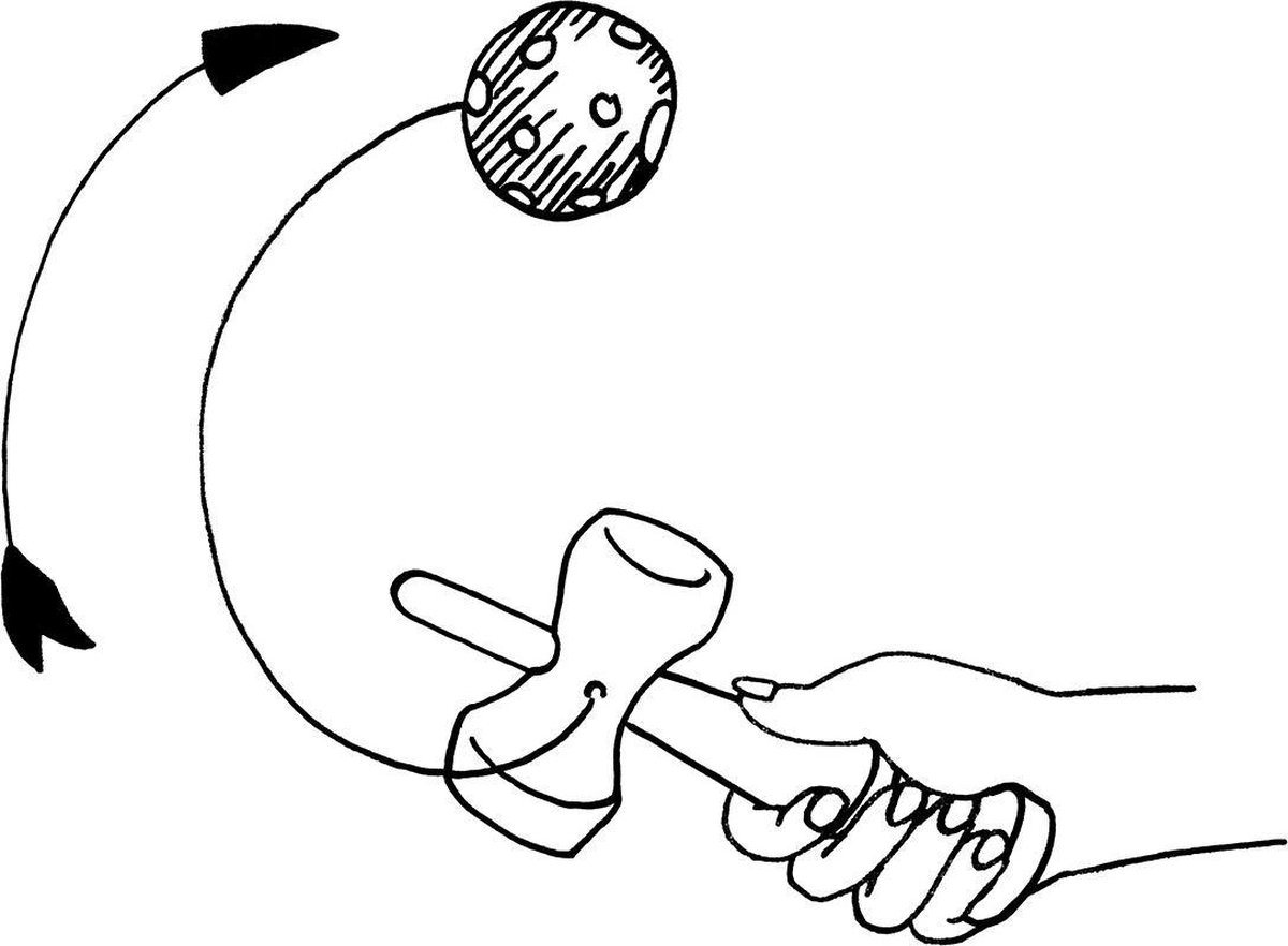 Goki Behendigheidsspel Kendama 17 cm