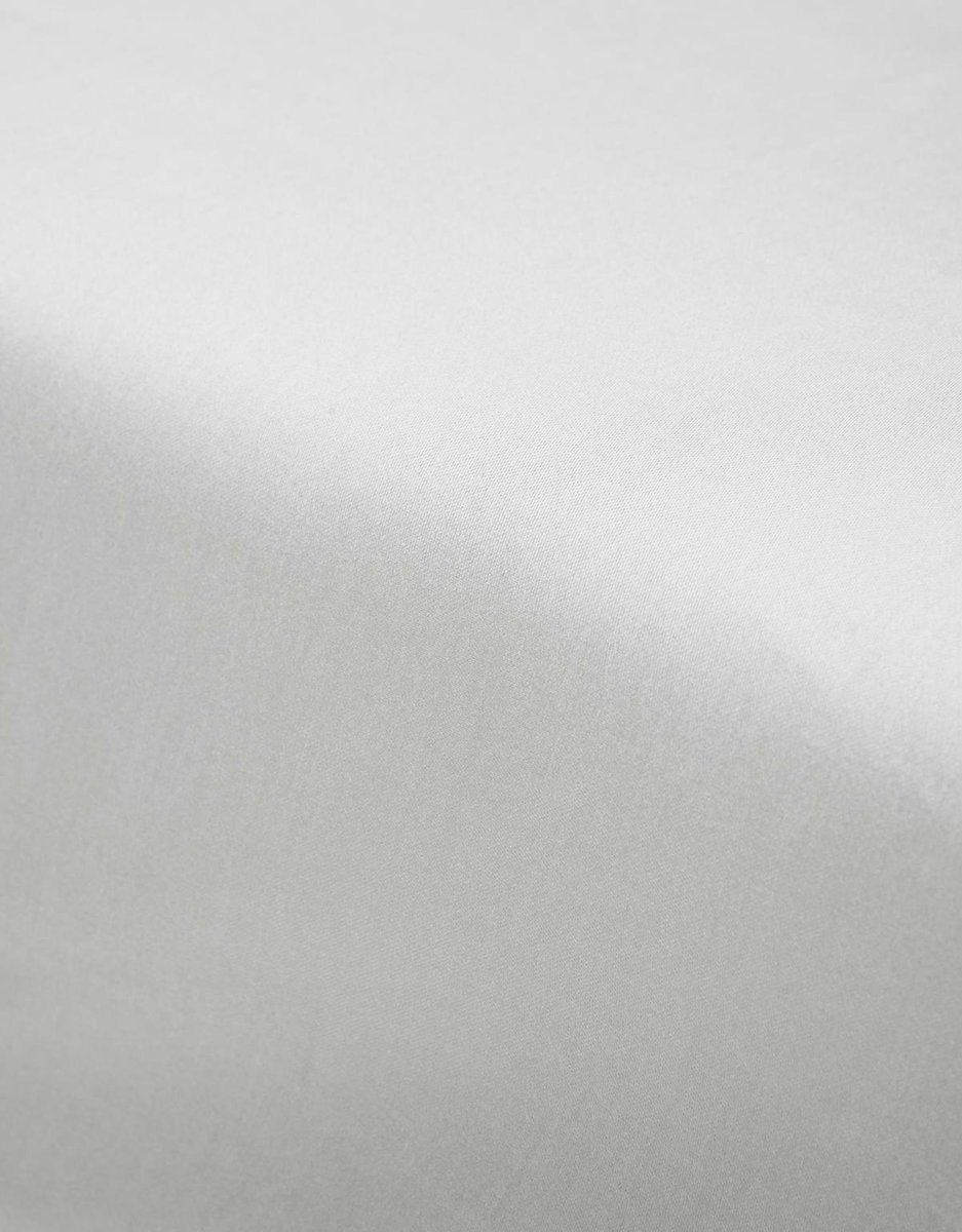 Essenza Katoensatijn Hoeslaken 90 x 210 cm - Wit