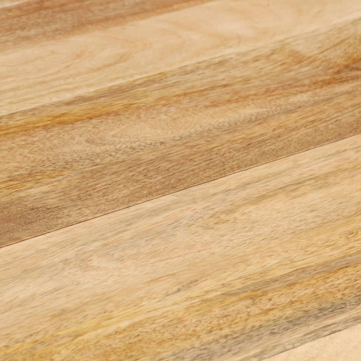 Vidaxl Eettafel Rond 110x76 Cm Massief Mangohout - Bruin
