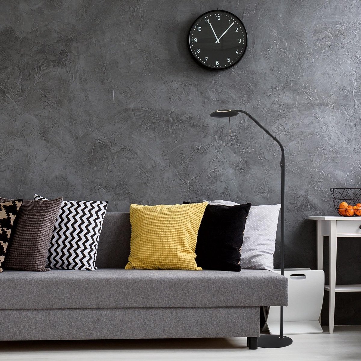 Steinhauer Vloerlamp Zenith Led 7910zw - Zwart