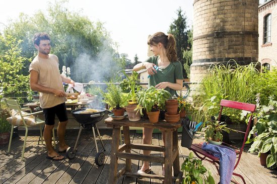 GARDENA City Gardening Tuinslangset 7,5 m - Blauw