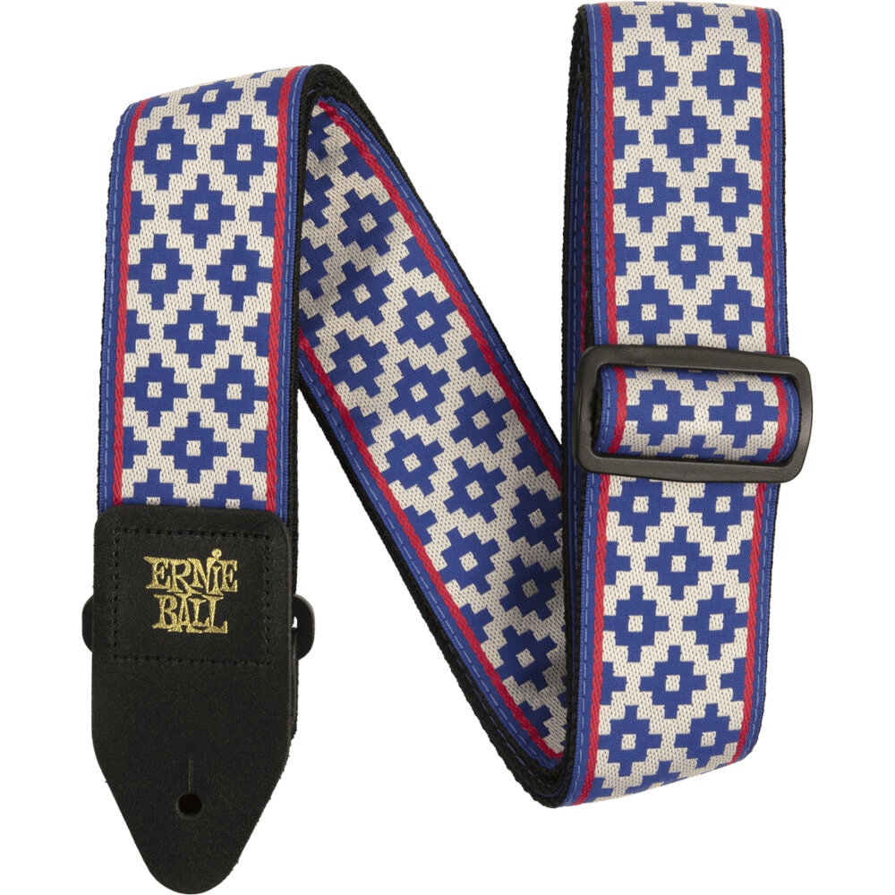 Ernie Ball Classic Jacquard Strap 5336 Blue Crux gitaarband