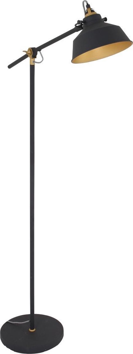 Steinhauer Vloerlamp Mexlite Nove - Goud