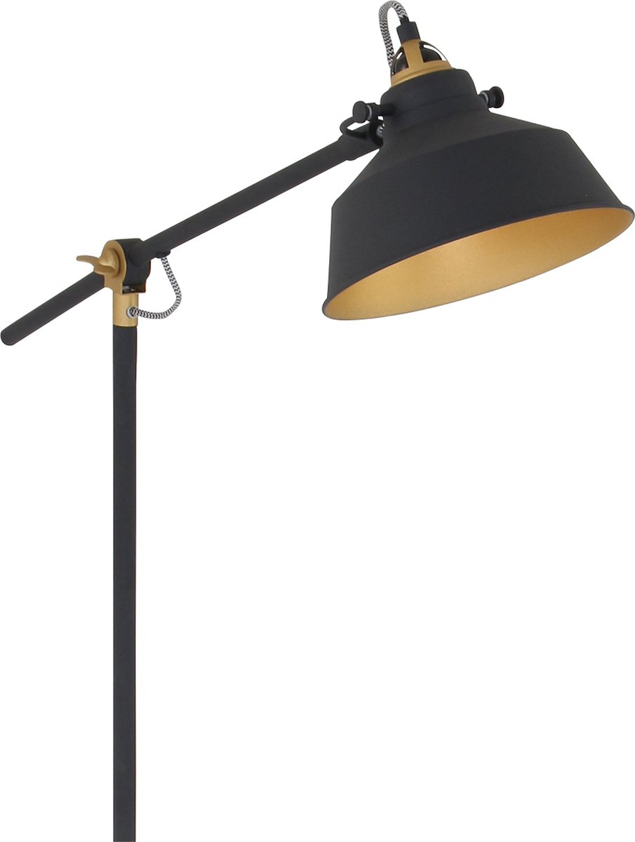 Steinhauer Vloerlamp Mexlite Nove - Goud