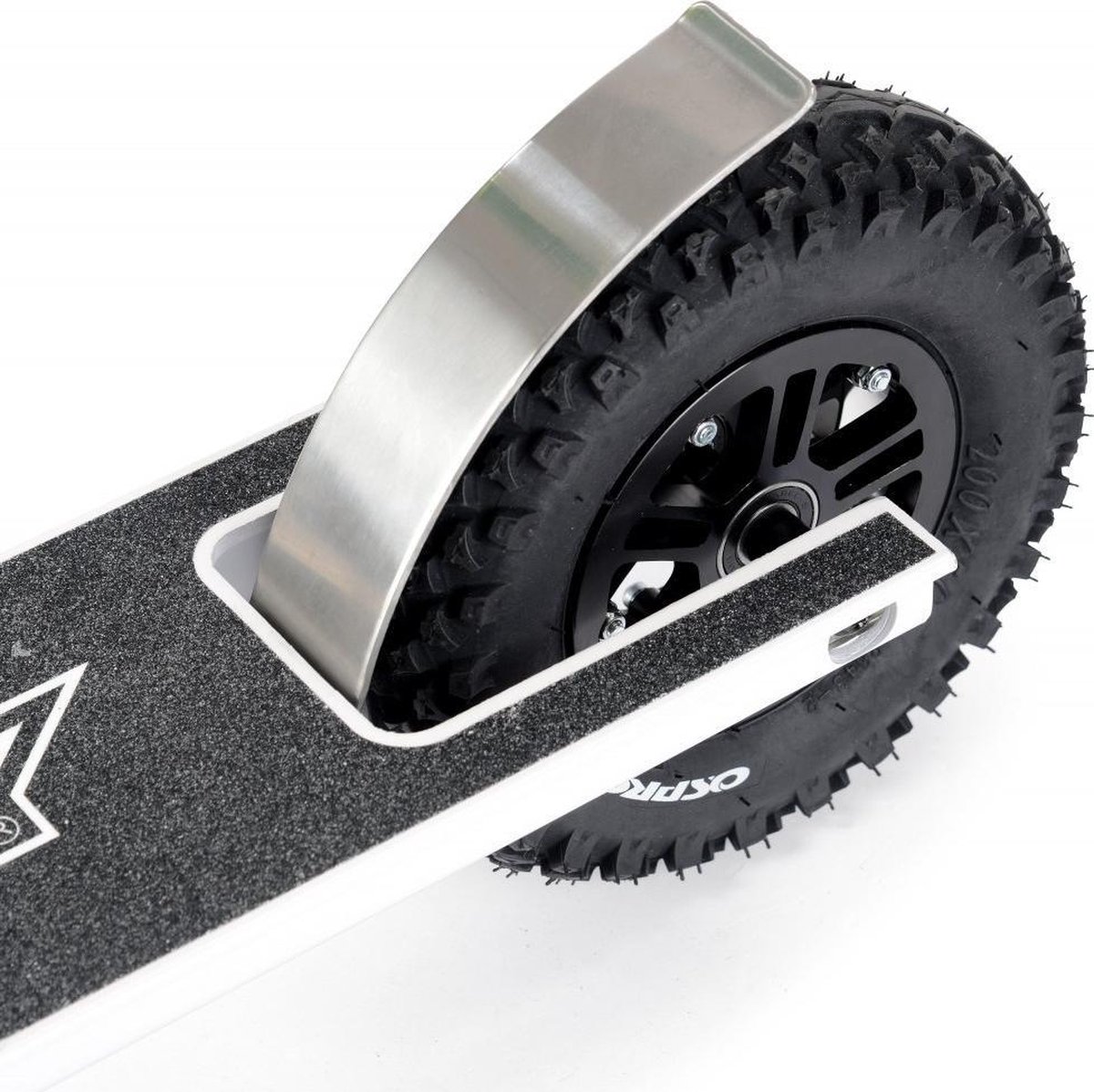 Osprey Dirt Stuntstep Stuntstep Junior Voetrem/wit - Zwart