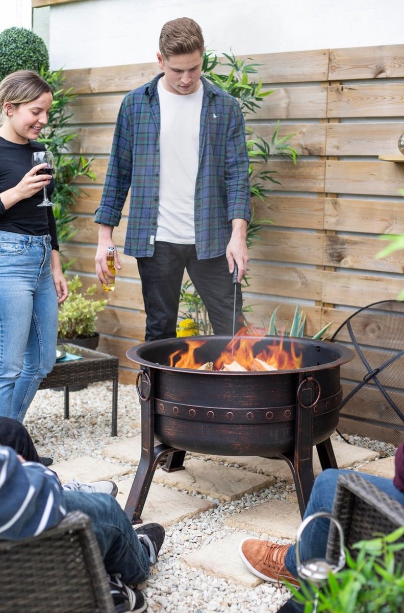 La Hacienda Brava Vuurkorf - Zwart