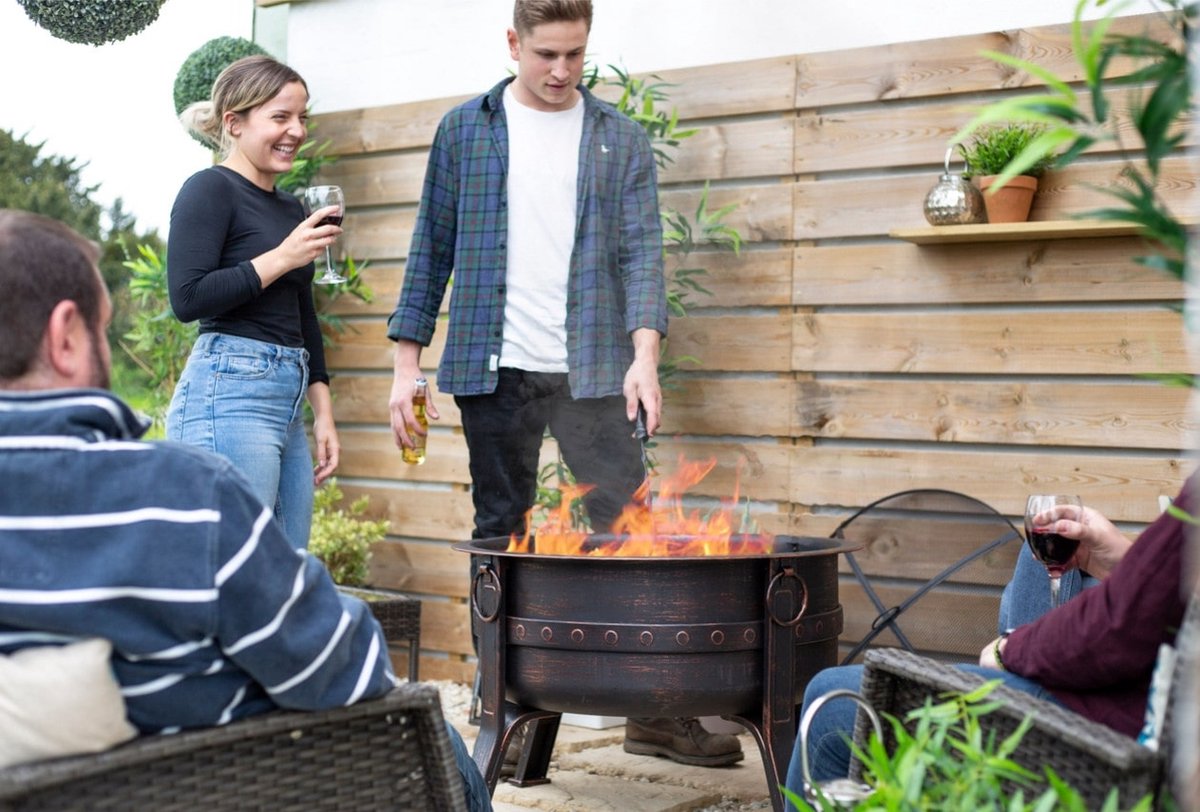 La Hacienda Brava Vuurkorf - Zwart