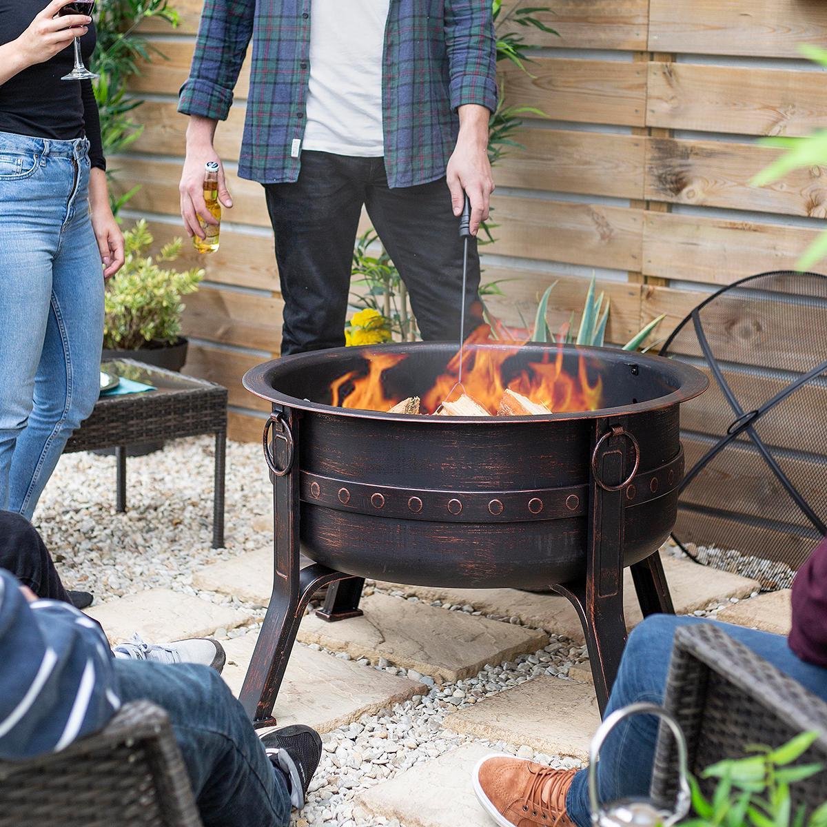 La Hacienda Brava Vuurkorf - Zwart