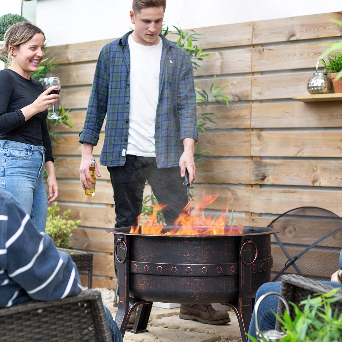 La Hacienda Brava Vuurkorf - Zwart