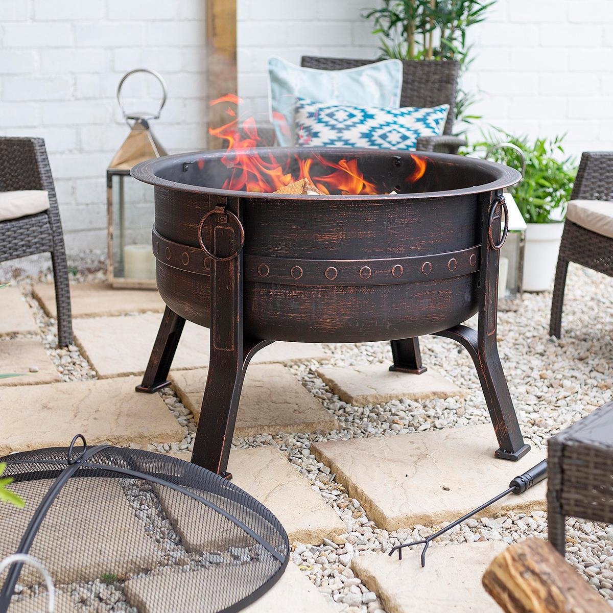 La Hacienda Brava Vuurkorf - Zwart