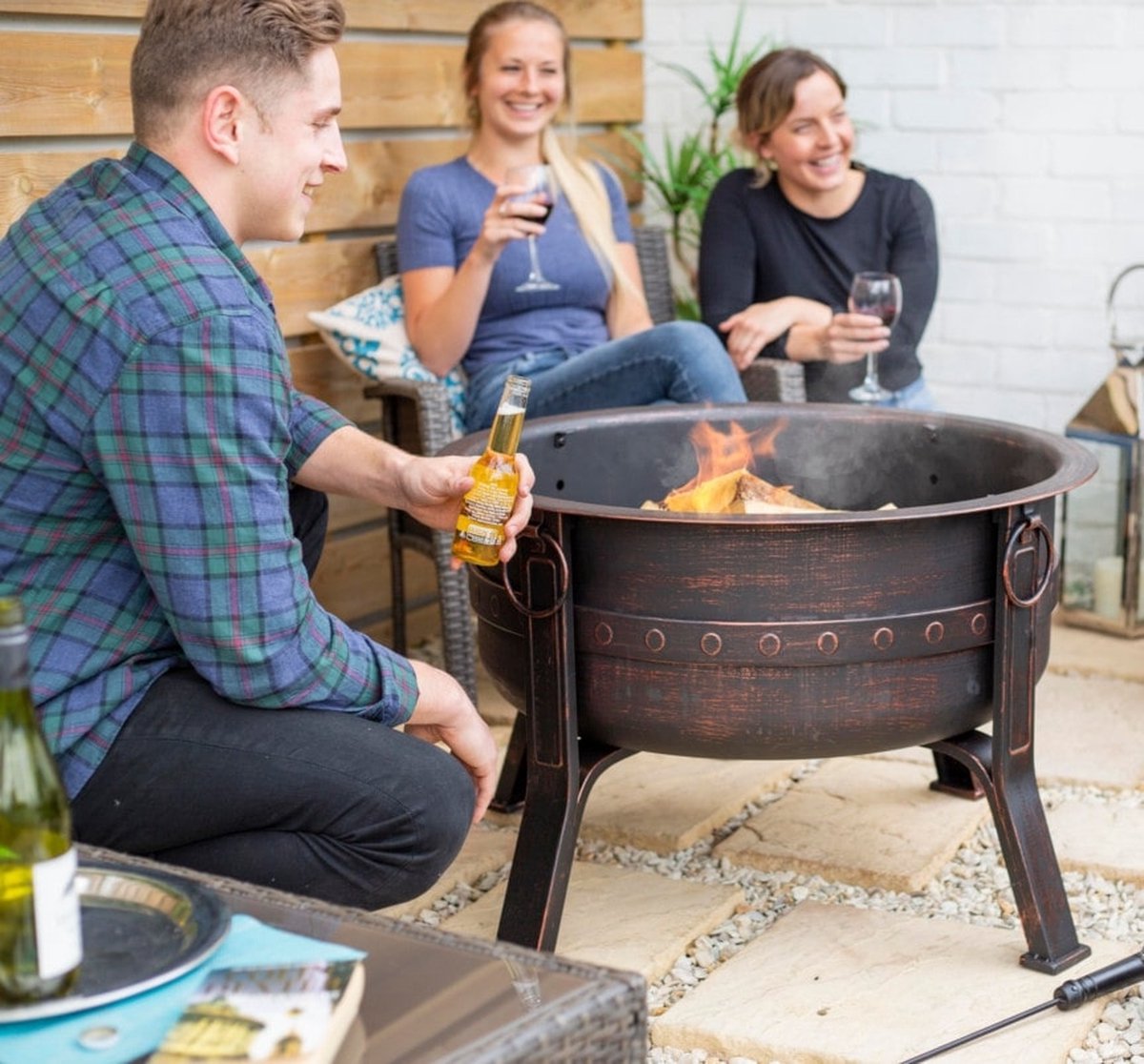 La Hacienda Brava Vuurkorf - Zwart