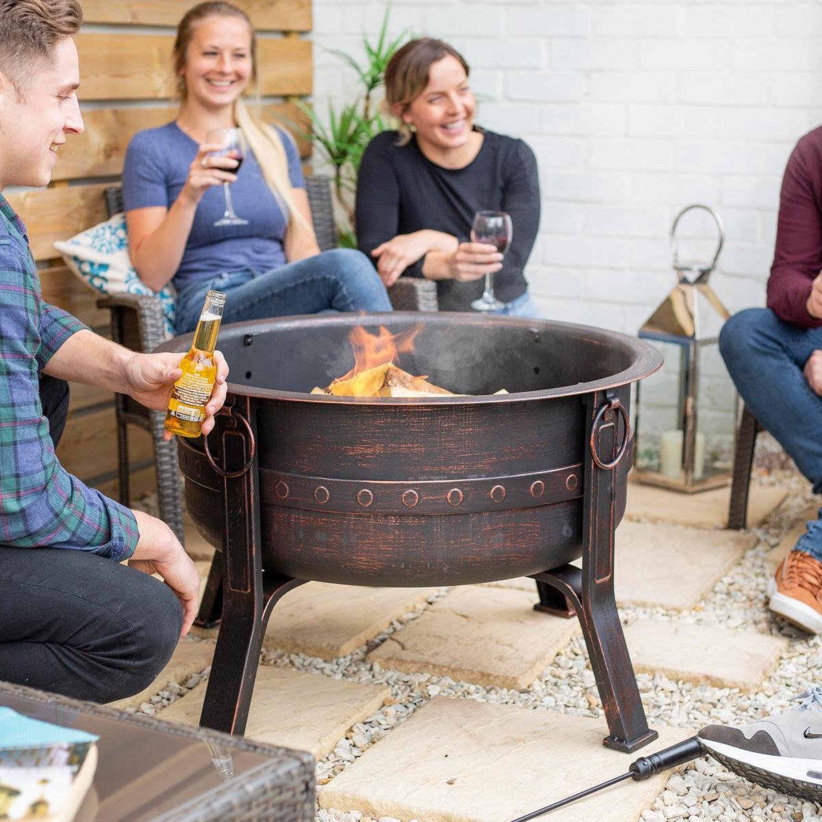 La Hacienda Brava Vuurkorf - Zwart