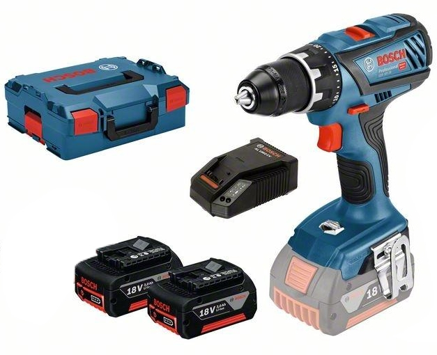 Bosch GSR 18V-28 Professional Accuboorschroevendraaier | 3.0Ah Li-Ion in L-Boxx