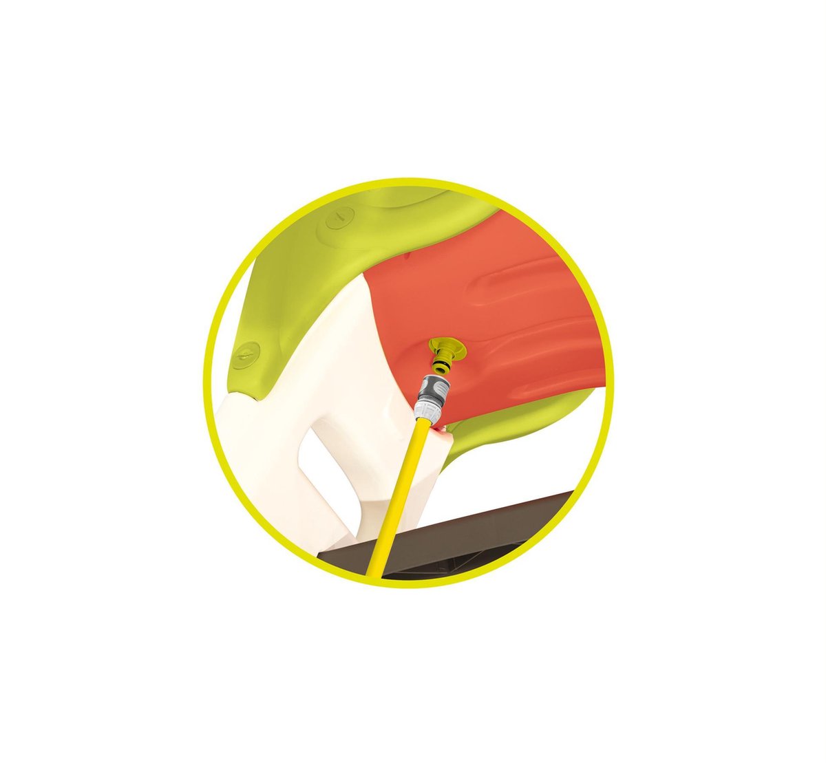 Smoby Waterglijbaan - Rood