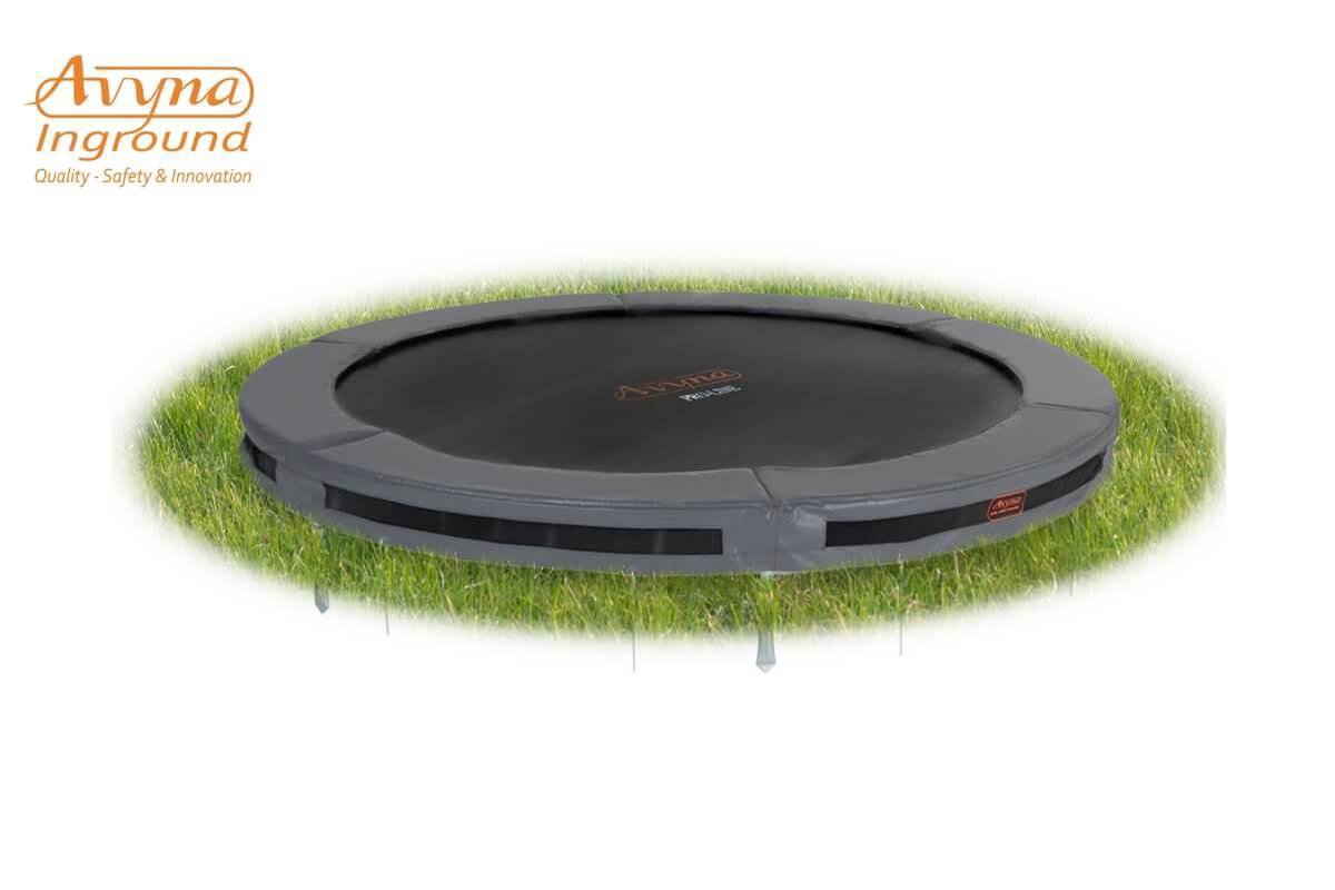 Avyna Trampoline Proline 245 Cm (8ft) Inground - Grijs