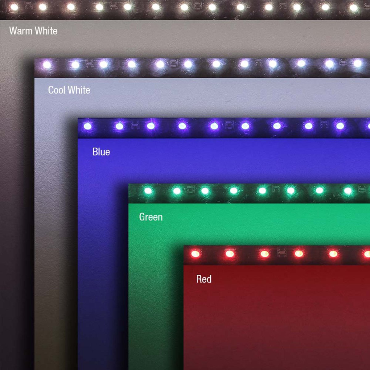 Adam Hall 87451PROC LED racklight 1U multicolor