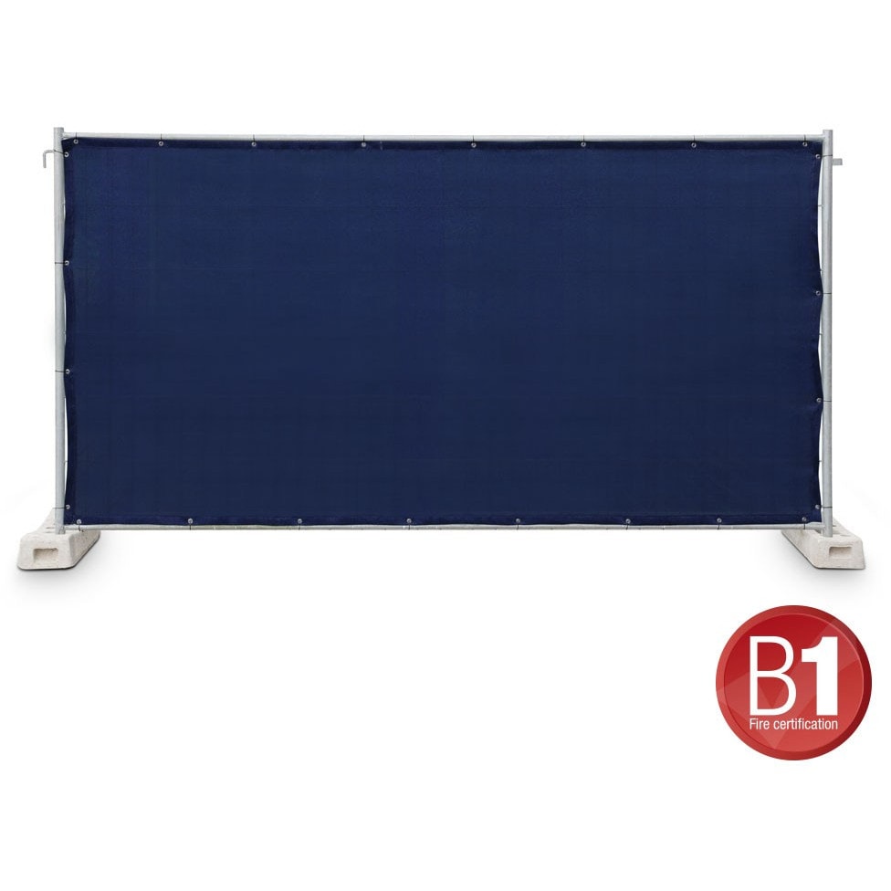 Adam Hall 0159XBAU5 gaasdoek voor hekwerk 1.76x3.41 donkerblauw