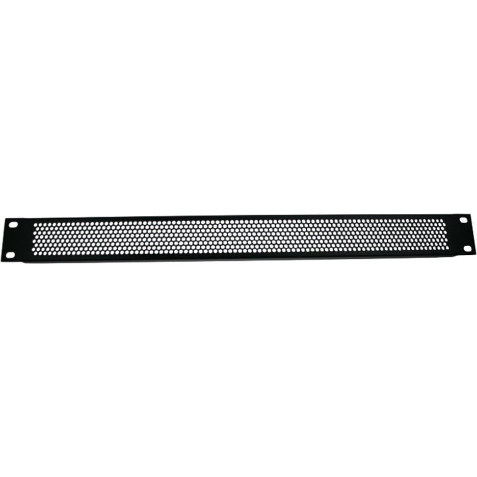 Adam Hall 87221VR 19 inch ventilatieplaat 1U staal ronde gaten