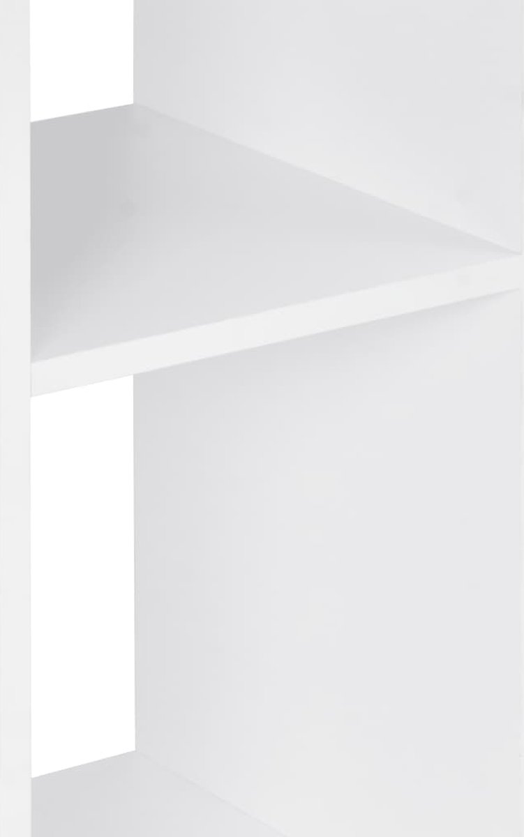 Vidaxl Bartafel 60x60x110 Cm En Antracietgrijs - Wit