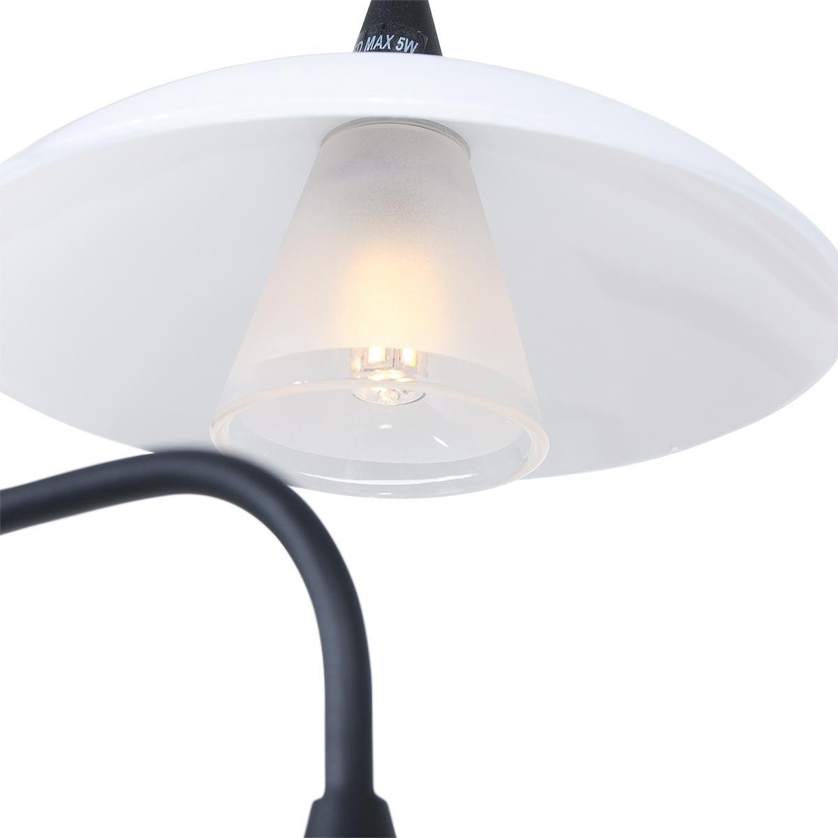 Steinhauer Vloerlamp Tallerken Led 2659zw - Zwart