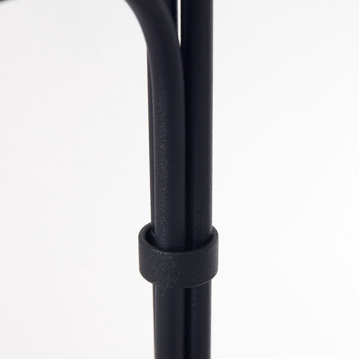 Steinhauer Vloerlamp Tallerken Led 2659zw - Zwart