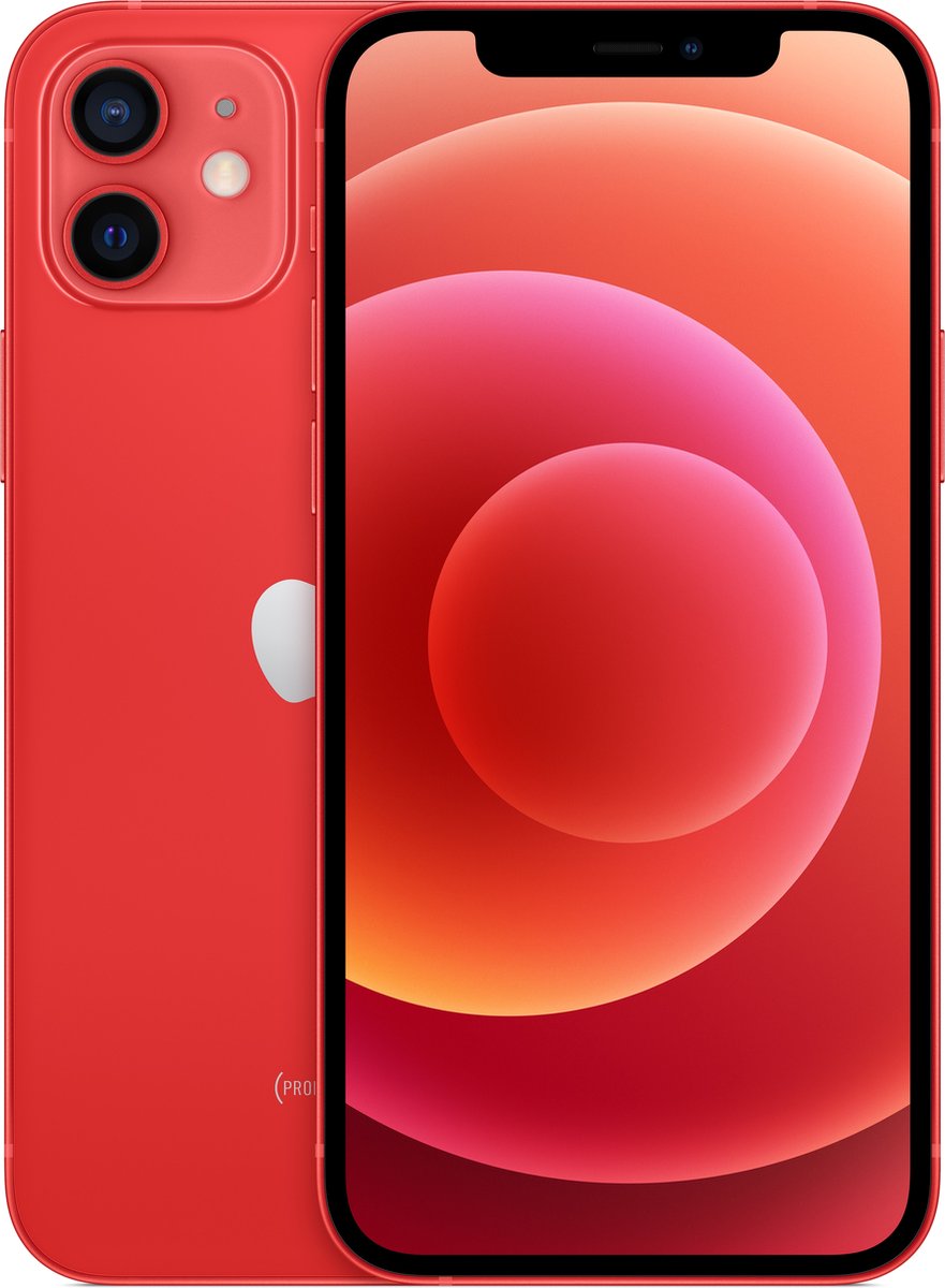 Apple iPhone 12 - 128 GB (PRODUCT)RED 5G - Rood