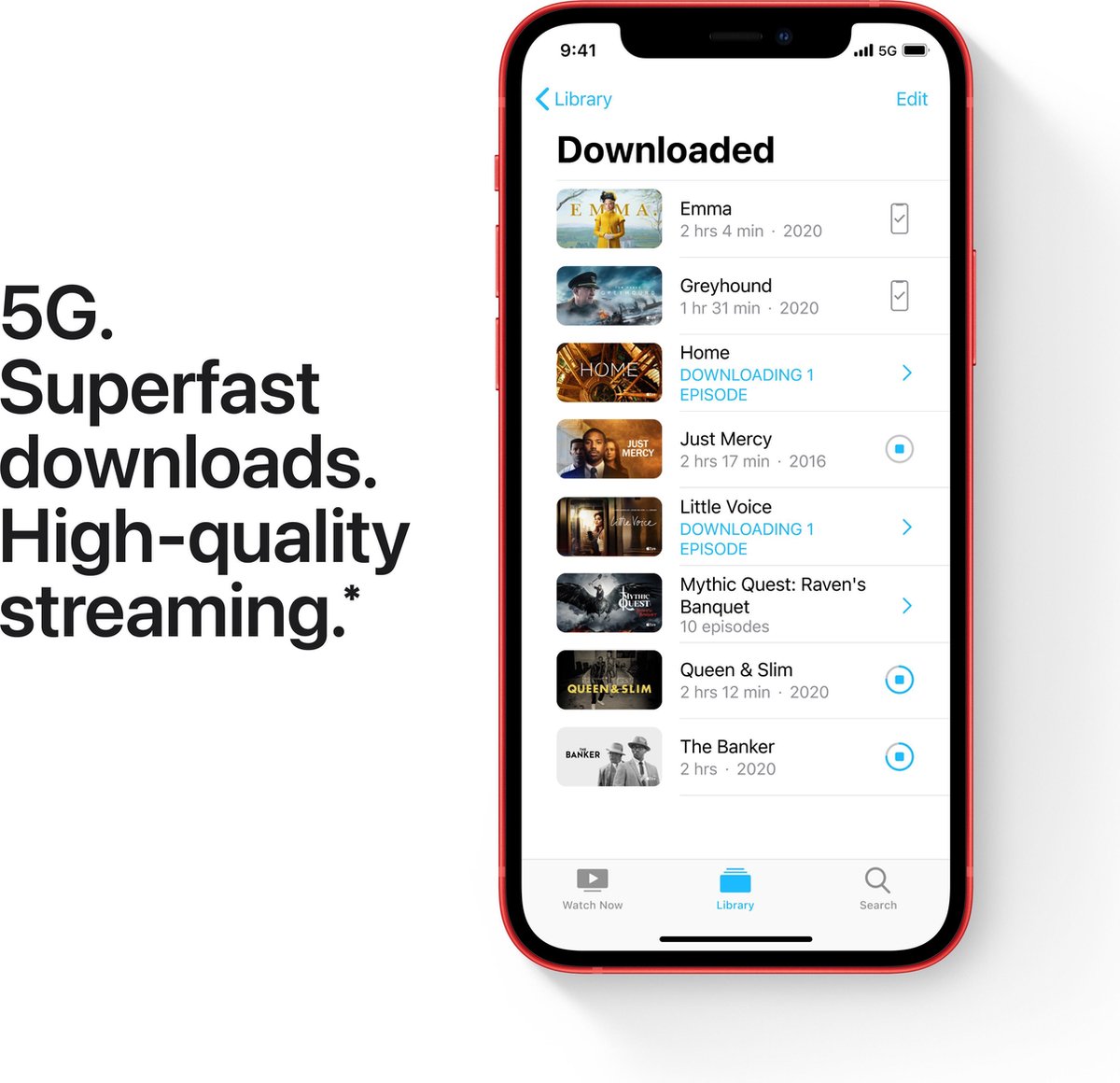 Apple iPhone 12 - 128 GB (PRODUCT)RED 5G - Rood