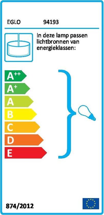 EGLO Tarbes Hanglamp